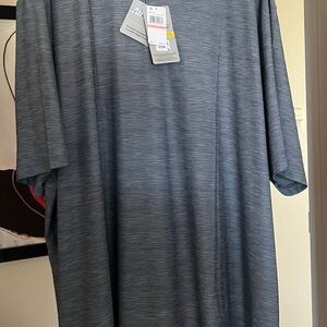 PGA Tour Men's Heathered Gray Short Sleeve Tee